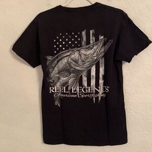 Reel Legend American Sportfishing T-Shirt Size S